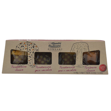 Set of 4 Mini Panettone