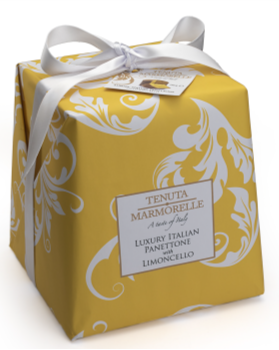 Hand Wrapped Luxury Italian Panettone with Limoncello 750g