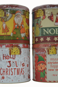 4 x 1kg Panettone Tins