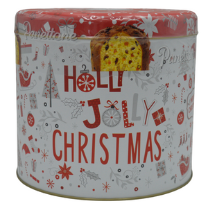 Panettone Tin with Classic Panettone - 1kg