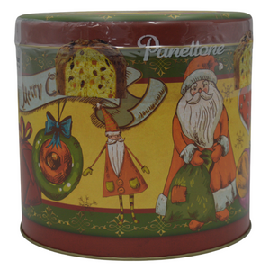 Panettone Tin with Classic Panettone - 1kg