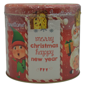 Panettone Tin with Classic Panettone - 1kg