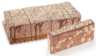 Gianduia Soft Nougat Log