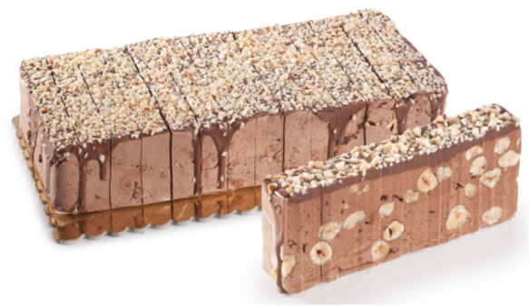 Gianduia Soft Nougat Log